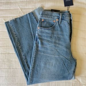 Gap High Rise Wide Leg Ankle Jeans